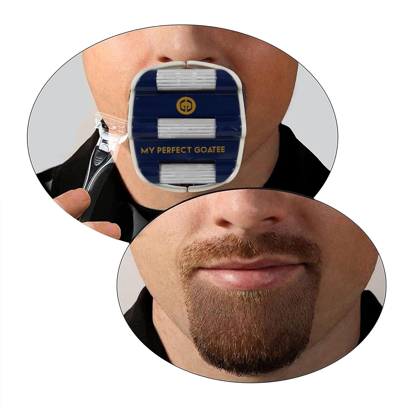 My Perfect Goatee Men's Shaving Template