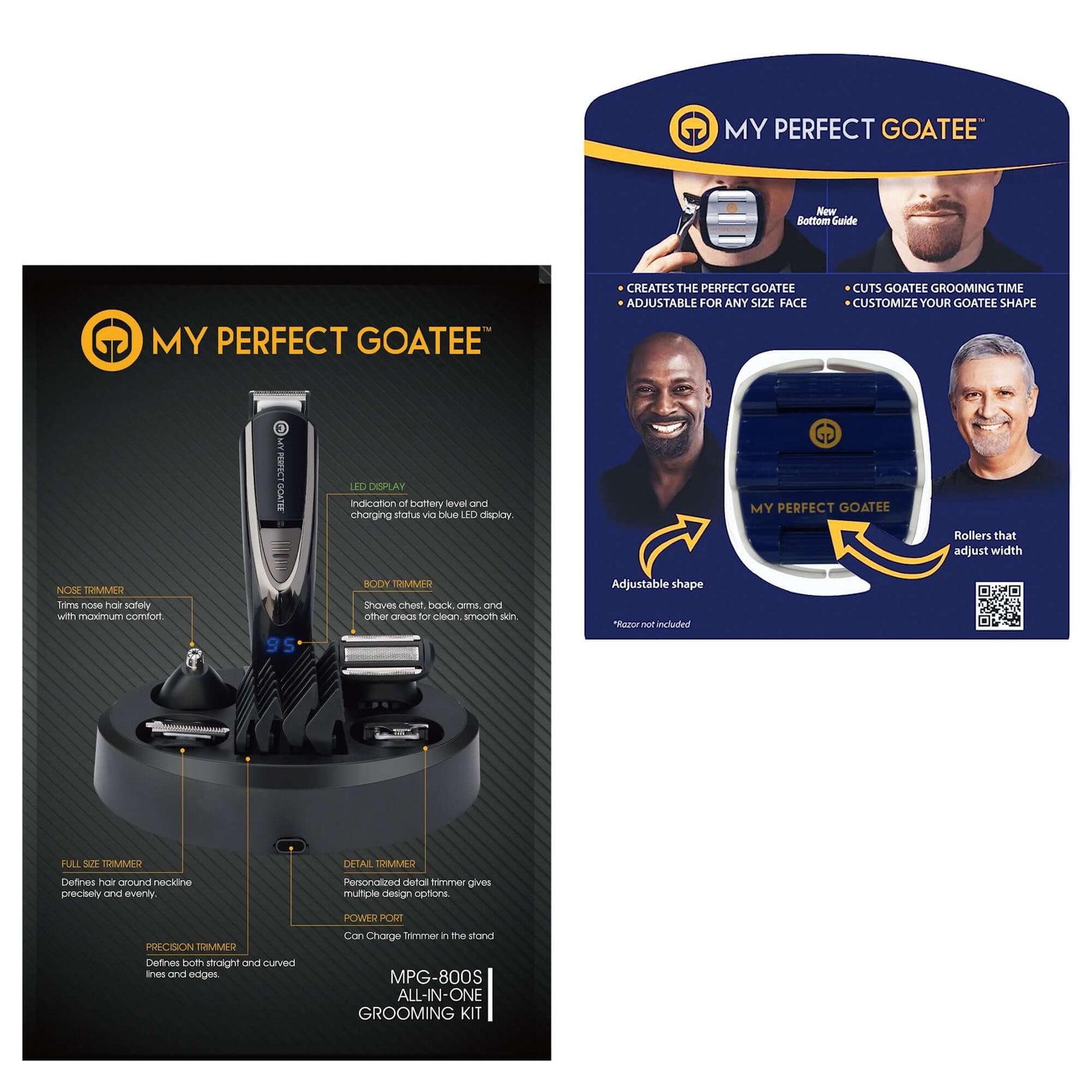 My Perfect Goatee Beard Trimmer and Goatee Shaving Template